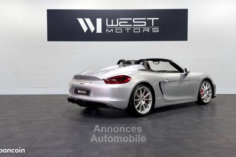 Porsche Boxster 981 Spyder 3.8 375 – Immat France Superbe 19 880 km Chrono Cam. Recul 64L 988EMOIS - <small></small> 112.900 € <small>TTC</small> - #4