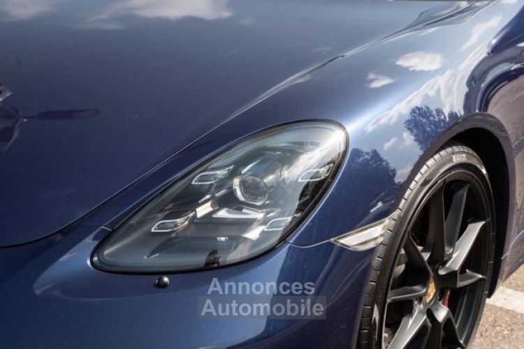 Porsche Boxster GTS 4.0 400ch PDK BOSE CAMERA LED PSE PDLS+ VOLANT SPORT GT PREMIERE MAIN TVA RECUPERABLE PORSCHE APPROVED - <small></small> 94.790 € <small>TTC</small> - #13