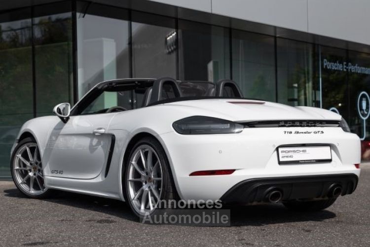 Porsche Boxster GTS 4.0 400ch PDK Caméra PDLS+ BOSE Echappement Sport Deuxième main Garantie - <small></small> 91.790 € <small>TTC</small> - #3