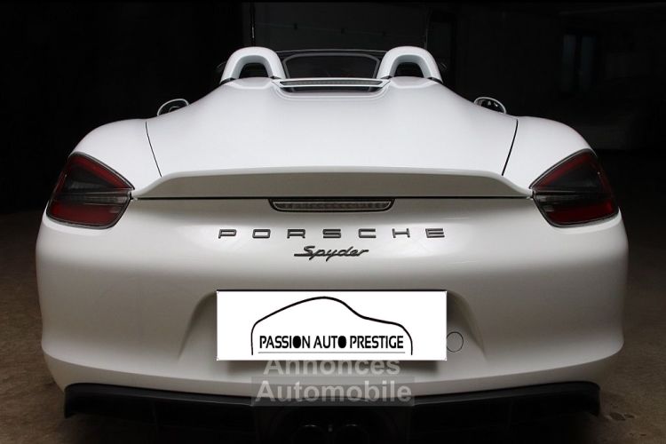 Porsche Boxster PORSCHE 981 BOXSTER 3.8 SPYDER 375ch - Prix sur Demande - #2