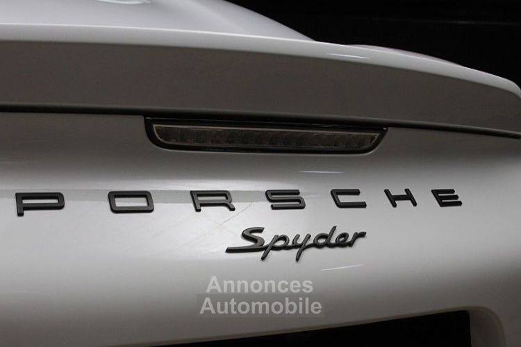 Porsche Boxster PORSCHE 981 BOXSTER 3.8 SPYDER 375ch - Prix sur Demande - #22