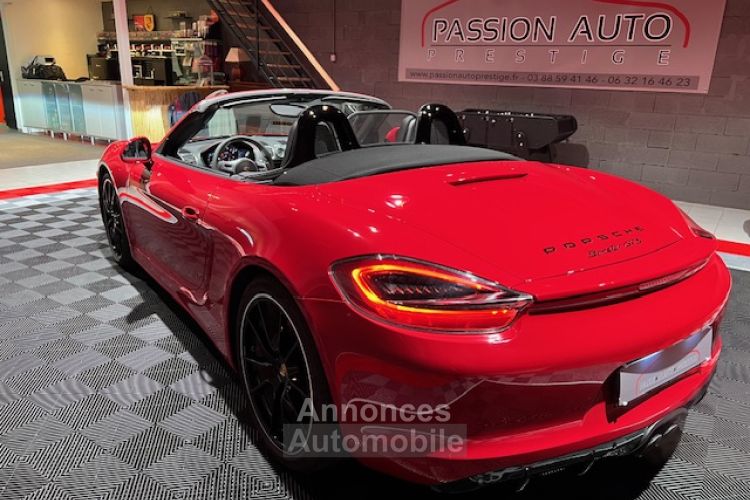 Porsche Boxster 981 GTS 3.4 PDK 330ch / Rouge Carmin Pack - <small></small> 84.999 € <small>TTC</small> - #25