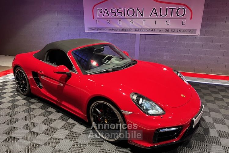 Porsche Boxster 981 GTS 3.4 PDK 330ch / Rouge Carmin Pack - <small></small> 84.999 € <small>TTC</small> - #29