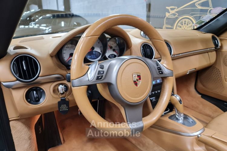 Porsche Boxster PORSCHE BOXSTER S 987.2 3.4 L 310 CV – PDK – VERT PORSCHE RACING – HISTORIQUE COMPLET - <small></small> 39.990 € <small>TTC</small> - #49