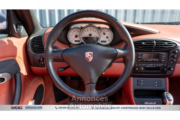 Porsche Boxster S 3.2 252 boite mécanique - <small></small> 24.990 € <small>TTC</small> - #22