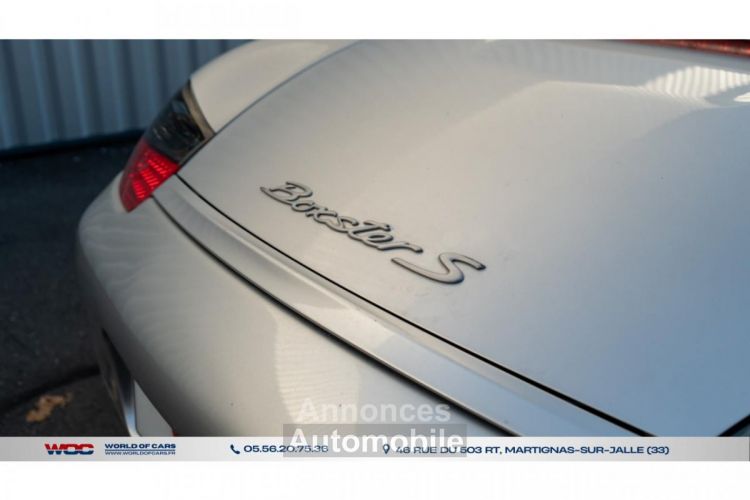 Porsche Boxster S 3.2 252ch / garantie / entretien à jour - <small></small> 25.990 € <small>TTC</small> - #57