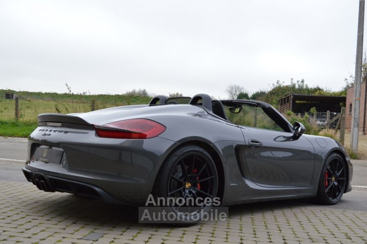 Porsche Boxster Spyder 3.8i 375 ch Sièges carbonne - 7.600 km - <small></small> 115.900 € <small></small> - #2