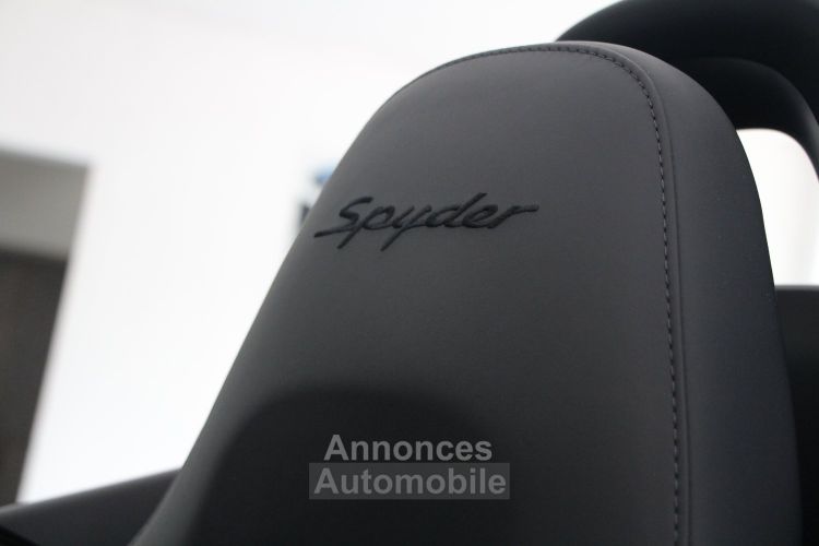 Porsche Boxster SPYDER 981 3.8 375 Ch - <small>A partir de </small>890 EUR <small>/ mois</small> - #20