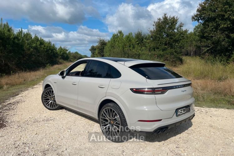 Porsche Cayenne coupe e-hybrid hybride 462 bva, gris craie, espresso, francais, historique 100% - <small></small> 84.090 € <small>TTC</small> - #2