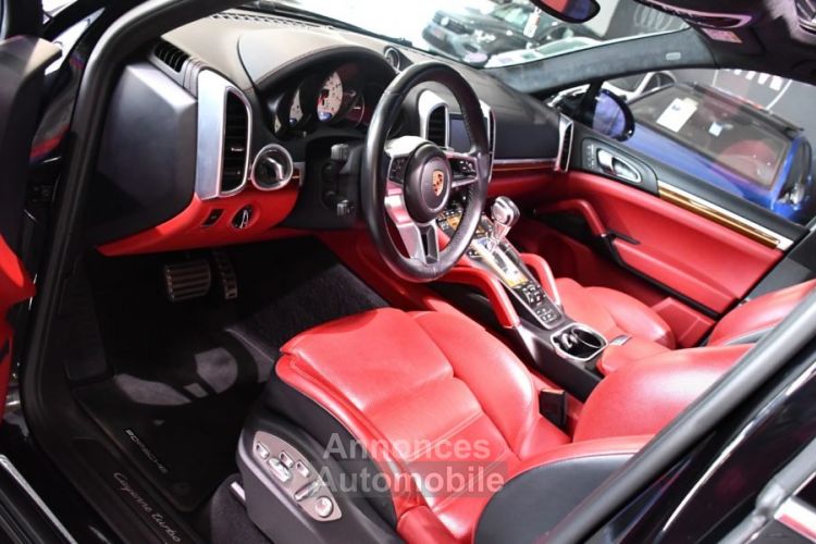 Porsche Cayenne Turbo 4.8 V8 520 GPS TO Caméra AV + AR 360 Échappement Burmester Pneumatique PDLS JA 21 Sport édition - <small></small> 55.990 € <small>TTC</small> - #12