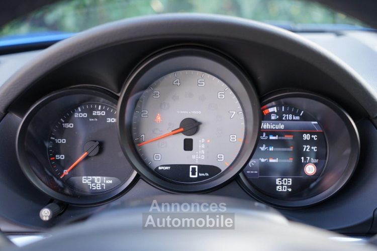 Porsche Cayman 981 Phase 2 3.4 S 325 CH PDK - Première Main - Sièges Chauffants - PDLS - Servotronic PLUS - <small></small> 62.890 € <small>TTC</small> - #14