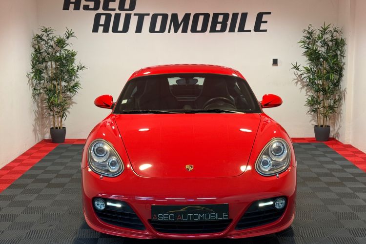 Porsche Cayman 987.2 S 3.4i PDK 320 CV Rouge Indien - 3