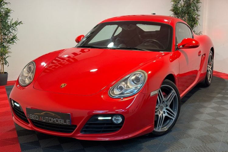 Porsche Cayman 987.2 S 3.4i PDK 320 CV Rouge Indien - 4