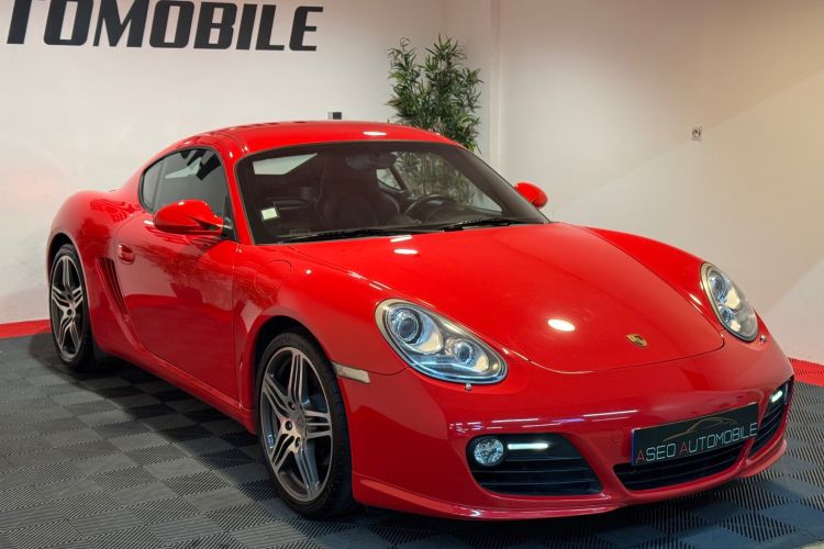 Porsche Cayman 987.2 S 3.4i PDK 320 CV Rouge Indien - 5