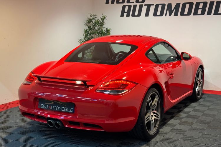 Porsche Cayman 987.2 S 3.4i PDK 320 CV Rouge Indien - 19