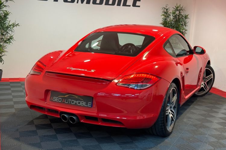 Porsche Cayman 987.2 S 3.4i PDK 320 CV Rouge Indien - 21