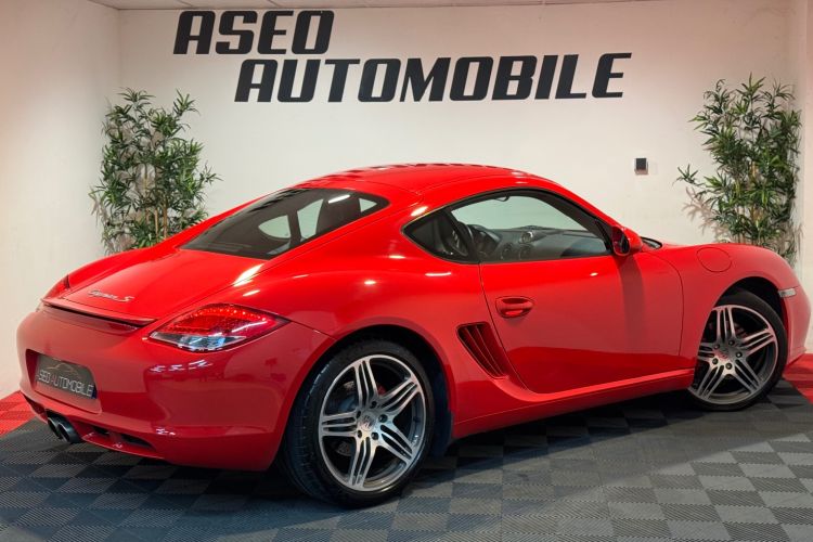 Porsche Cayman 987.2 S 3.4i PDK 320 CV Rouge Indien - 17