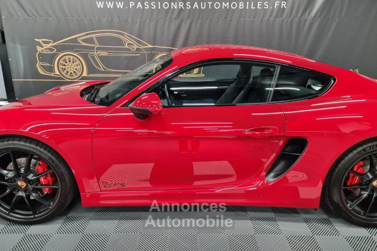 Porsche Cayman PORSCHE CAYMAN 981 GTS 3.4L 340 CV PDK – 40 000 KM – Rouge Carmin – BOSE/PCM/Ciel De Toit Alcantara - <small></small> 82.990 € <small>TTC</small> - #7