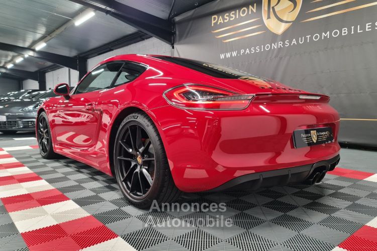 Porsche Cayman PORSCHE CAYMAN 981 GTS 3.4L 340 CV PDK – 40 000 KM – Rouge Carmin – BOSE/PCM/Ciel De Toit Alcantara - <small></small> 82.990 € <small>TTC</small> - #13