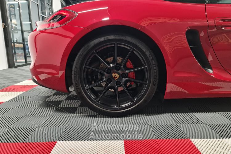 Porsche Cayman PORSCHE CAYMAN 981 GTS 3.4L 340 CV PDK – 40 000 KM – Rouge Carmin – BOSE/PCM/Ciel De Toit Alcantara - <small></small> 82.990 € <small>TTC</small> - #17