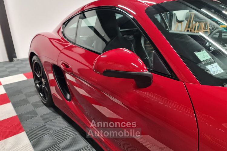 Porsche Cayman PORSCHE CAYMAN 981 GTS 3.4L 340 CV PDK – 40 000 KM – Rouge Carmin – BOSE/PCM/Ciel De Toit Alcantara - <small></small> 82.990 € <small>TTC</small> - #19