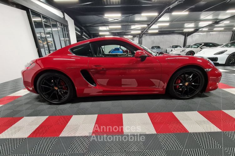 Porsche Cayman PORSCHE CAYMAN 981 GTS 3.4L 340 CV PDK – 40 000 KM – Rouge Carmin – BOSE/PCM/Ciel De Toit Alcantara - <small></small> 82.990 € <small>TTC</small> - #20