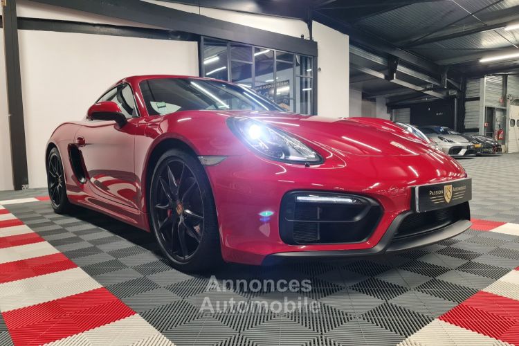 Porsche Cayman PORSCHE CAYMAN 981 GTS 3.4L 340 CV PDK – 40 000 KM – Rouge Carmin – BOSE/PCM/Ciel De Toit Alcantara - <small></small> 82.990 € <small>TTC</small> - #22