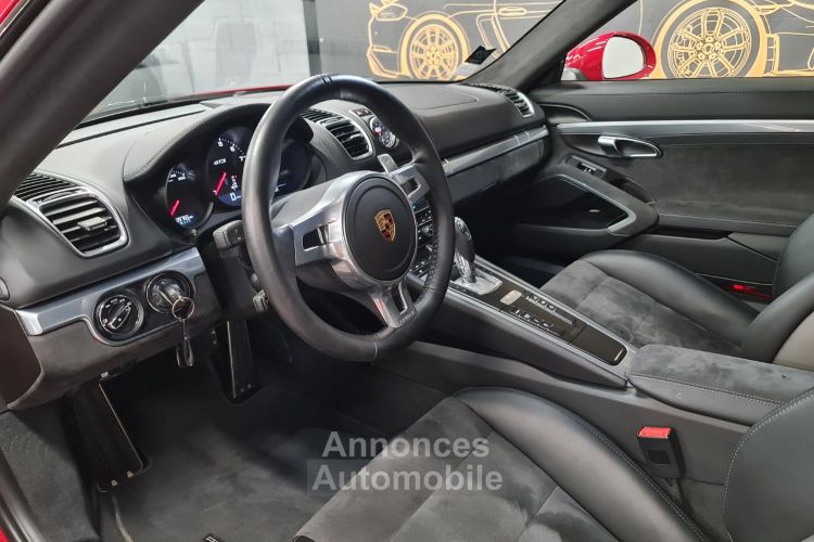 Porsche Cayman PORSCHE CAYMAN 981 GTS 3.4L 340 CV PDK – 40 000 KM – Rouge Carmin – BOSE/PCM/Ciel De Toit Alcantara - <small></small> 82.990 € <small>TTC</small> - #28