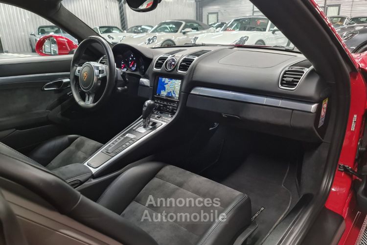 Porsche Cayman PORSCHE CAYMAN 981 GTS 3.4L 340 CV PDK – 40 000 KM – Rouge Carmin – BOSE/PCM/Ciel De Toit Alcantara - <small></small> 82.990 € <small>TTC</small> - #35