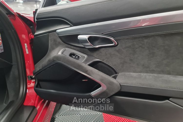 Porsche Cayman PORSCHE CAYMAN 981 GTS 3.4L 340 CV PDK – 40 000 KM – Rouge Carmin – BOSE/PCM/Ciel De Toit Alcantara - <small></small> 82.990 € <small>TTC</small> - #37