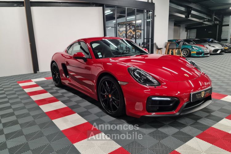 Porsche Cayman PORSCHE CAYMAN 981 GTS 3.4L 340 CV PDK – 40 000 KM – Rouge Carmin – BOSE/PCM/Ciel De Toit Alcantara - <small></small> 82.990 € <small>TTC</small> - #47