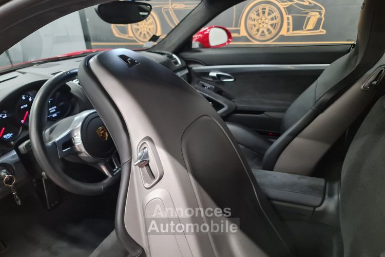 Porsche Cayman PORSCHE CAYMAN 981 GTS 3.4L 340 CV PDK – 40 000 KM – Rouge Carmin – BOSE/PCM/Ciel De Toit Alcantara - <small></small> 82.990 € <small>TTC</small> - #50