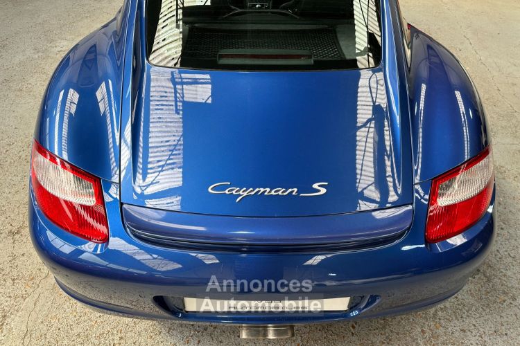 Porsche Cayman PORSCHE CAYMAN S 3.4 295CV BVM /BLEU AQUATIQUE / CUIR GRIS /19 / SUPERBE - <small></small> 32.990 € <small></small> - #12