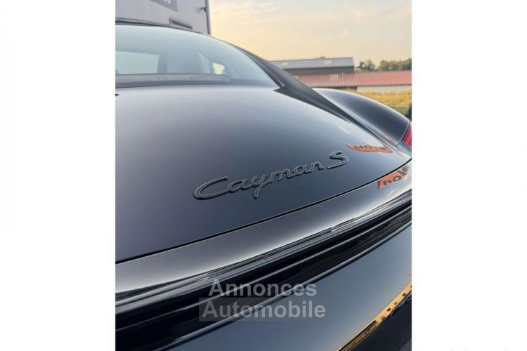 Porsche Cayman S 3.4i BV PDK Black Edition Numéroté 410-500 - <small></small> 48.990 € <small>TTC</small> - #14