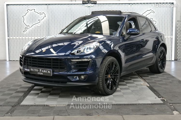 Porsche Macan 3.0 V6 258ch S DIESEL PDK JANTES 21 CAMERA DE RECUL DETECTEUR ANGLES MORTS BI-XENON PDLS TOIT PANORAMIQUE LIGNE BLANCHE -PALETTES AU VOLANT 34950 - <small></small> 34.950 € <small>TTC</small> - #1