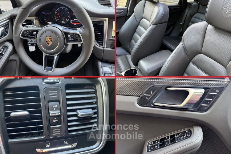 Porsche Macan 3.6 V6 400 ch Turbo PDK GARANTIE APPROVED- Full Equipé: Burmester- Echappement Sport- Pack Sport Chrono Plus- Toit ouvrant- Sieges chauffants et venti - <small></small> 47.500 € <small>TTC</small> - #9