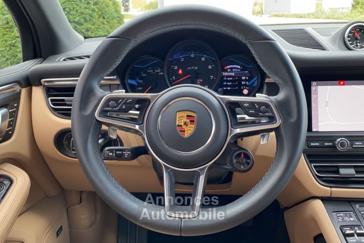 Porsche Macan GTS 381ch SPORT CHRONO / CAMERA 360° / SUSPENSION PNEUMATIQUE / 21 / PREMIERE MAIN / PORSCHE APPROVED - <small></small> 80.890 € <small>TTC</small> - #16