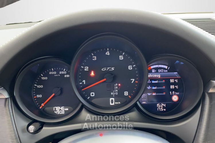 Porsche Macan GTS 381ch SPORT CHRONO / CAMERA 360° / SUSPENSION PNEUMATIQUE / 21 / PREMIERE MAIN / PORSCHE APPROVED - <small></small> 80.890 € <small>TTC</small> - #17