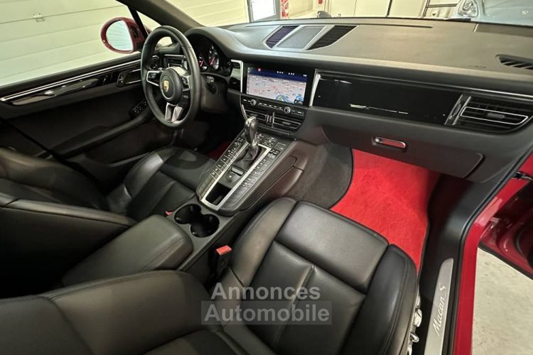 Porsche Macan S 354 cv rouge carmin 1ère main - <small></small> 57.800 € <small>TTC</small> - #27