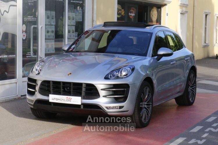 Porsche Macan Turbo 3.6 V6 400 AWD PDK (PASM, Jantes Alu 21, Toit ouvrant, Alcantara) - <small></small> 57.490 € <small>TTC</small> - #1