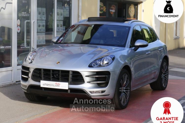 Porsche Macan Turbo 3.6 V6 400 AWD PDK (PASM, Jantes Alu 21, Toit ouvrant, Alcantara) - <small></small> 57.490 € <small>TTC</small> - #39