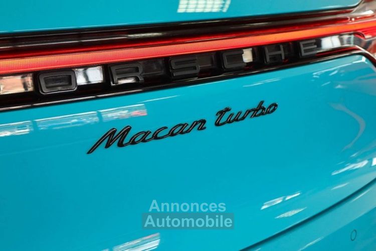 Porsche Macan Turbo Miami blue - <small></small> 72.900 € <small>TTC</small> - #5