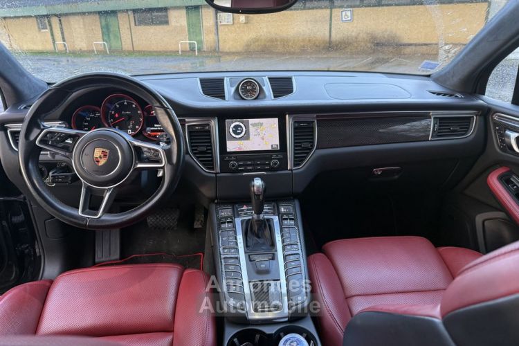 Porsche Macan TURBO NOIR intérieur ROUGE CARTIER, Full Options, suivi et spécialiste - <small></small> 57.990 € <small>TTC</small> - #4