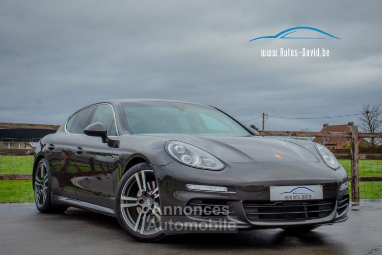 Porsche Panamera S E-Hybrid Plug-in 3.0i V6 Tiptronic - CAMERA - LUCHTVERING - CARBON GREY - ZETELVENTILATIE - <small></small> 41.999 € <small>TTC</small> - #4