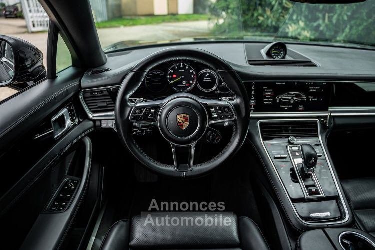 Porsche Panamera Sport Turismo 4 E-Hybrid - 943 €/mois - Toit Pano, Echap. Sport, Roues AR Directrices, SportDesign Noir, Bose, Caméra 360°, ... - Révisée 2024 - Gar. - <small>A partir de </small>943 EUR <small>/ mois</small> - #19