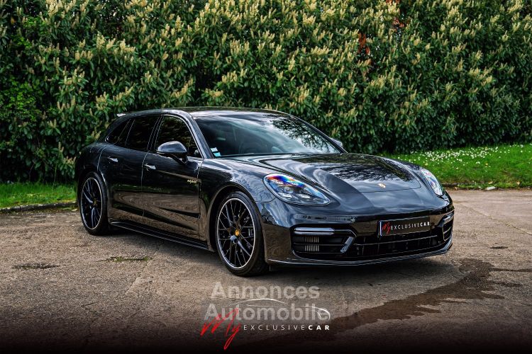 Porsche Panamera Sport Turismo 4 E-Hybrid - 943 €/mois - Toit Pano, Echap. Sport, Roues AR Directrices, SportDesign Noir, Bose, Caméra 360°, ... - Révisée 2024 - Gar. - <small>A partir de </small>943 EUR <small>/ mois</small> - #1