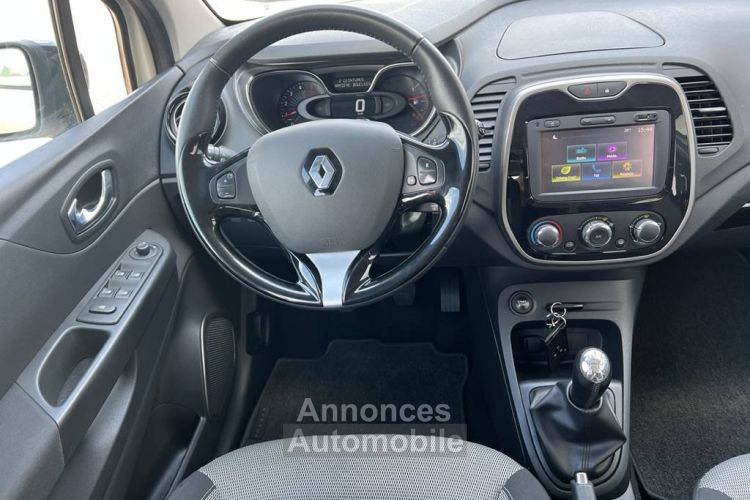 Renault Captur 1.5 dCi 90cv E6 Energy Intens 1erMain 61,000kms Clim Régulateur - <small></small> 11.990 € <small>TTC</small> - #14