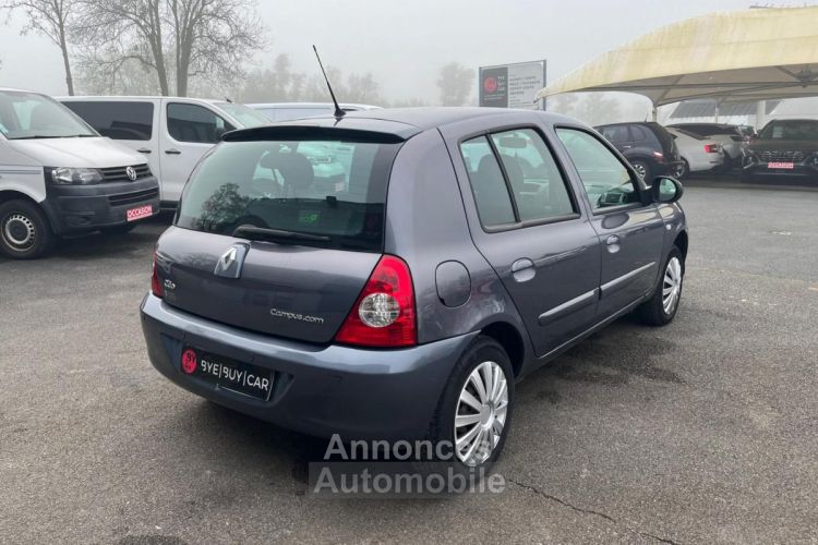 Renault Clio 1.2i - 75 2 II Campus com 2010 BVM TBE CLIM 5P GTIE 12 MOIS - <small></small> 3.750 € <small>TTC</small> - #4