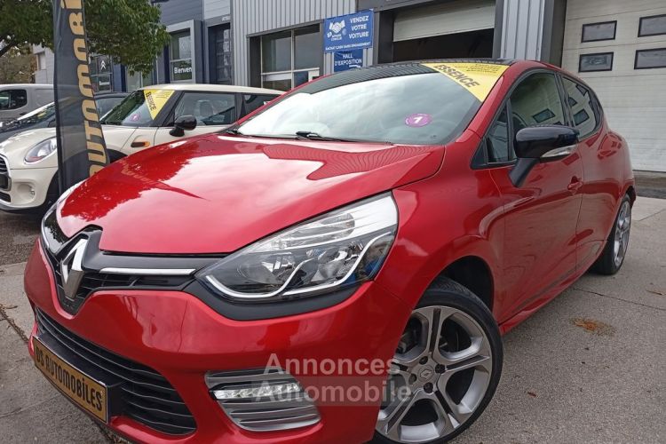 Renault Clio 4 tce 120cv GT-LINE cuir clim gps toit pano bva palette crit air 1 ct ok garantie 12 mois 10900 - <small></small> 10.900 € <small>TTC</small> - #1