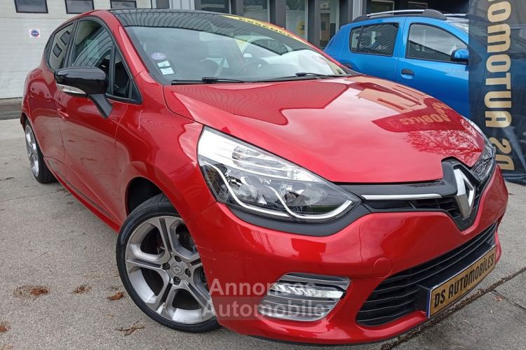 Renault Clio 4 tce 120cv GT-LINE cuir clim gps toit pano bva palette crit air 1 ct ok garantie 12 mois 10900 - <small></small> 10.900 € <small>TTC</small> - #2